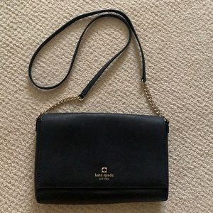 Kate Spade Charlotte Street Alek Black Crossbody